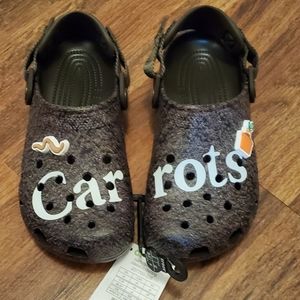 LIMITED EDITION - Anwar Carrots x Clog Crocs 'Soil - Espresso'